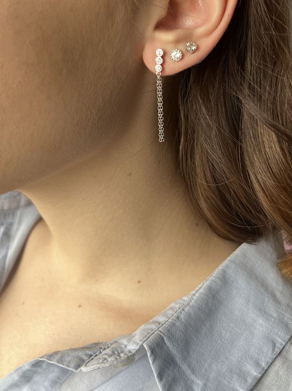 Серьги с куб.цирконием