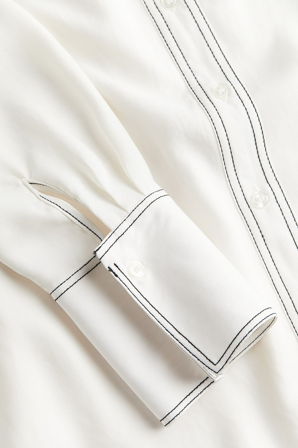 Camisa con costuras a contraste - H&m фото 6