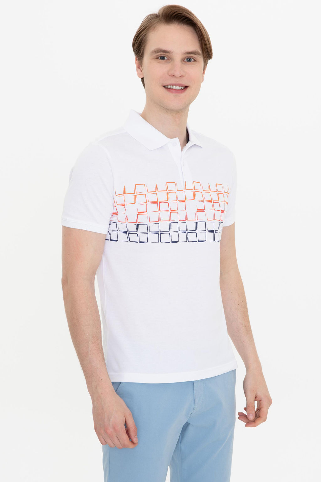 Erkek Lacivert Polo Yaka Ti__rt