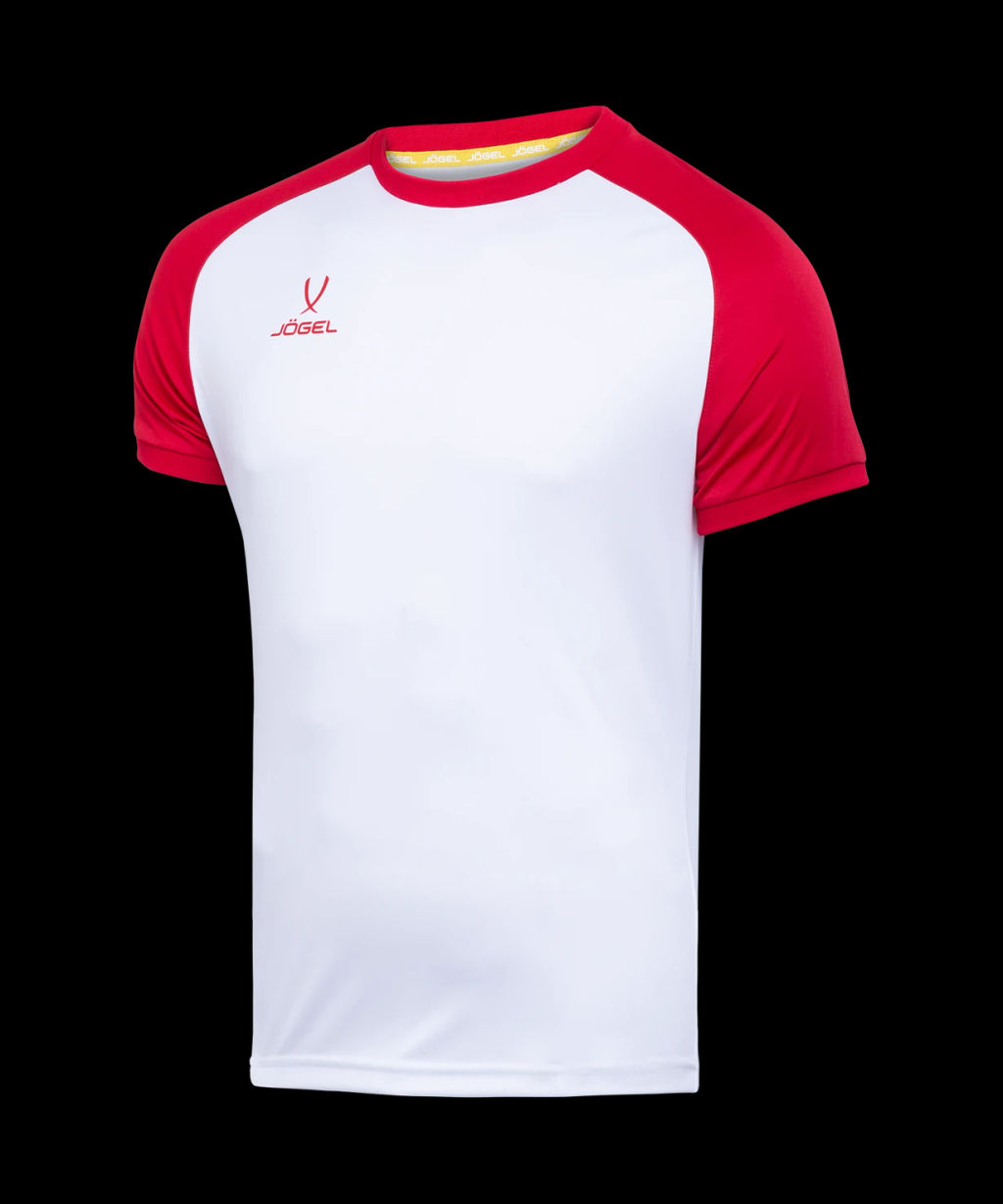 Футболка игровая JOGEL CAMP Reglan Jersey, белый/красный