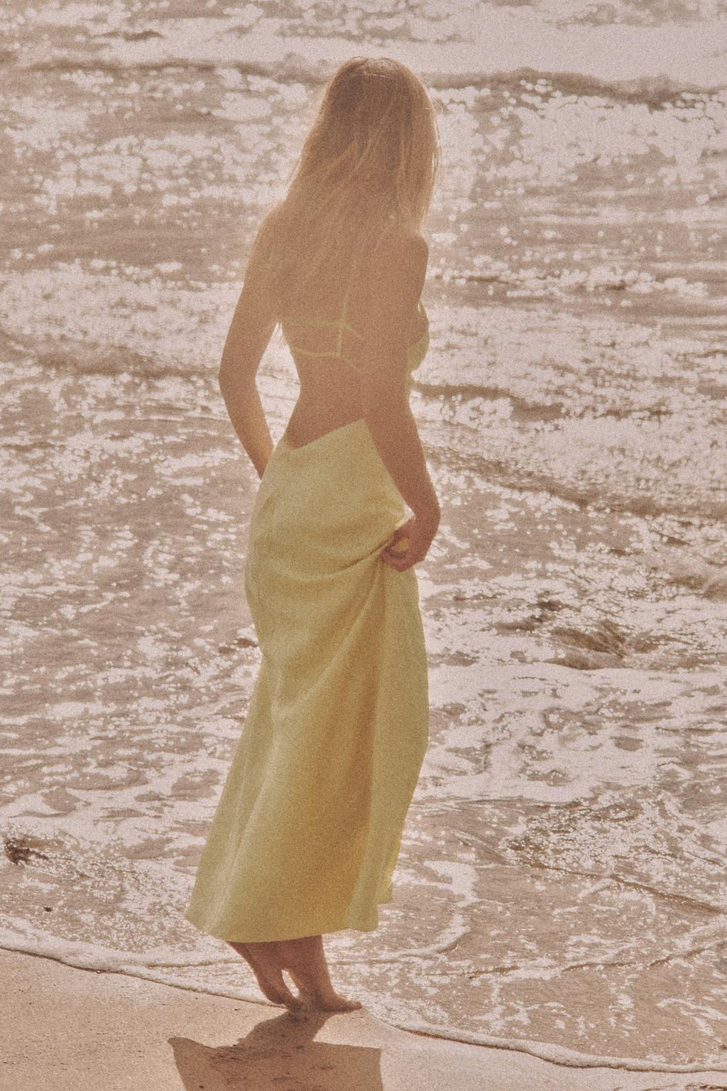 SATIN MIDI DRESS - Zara фото 4