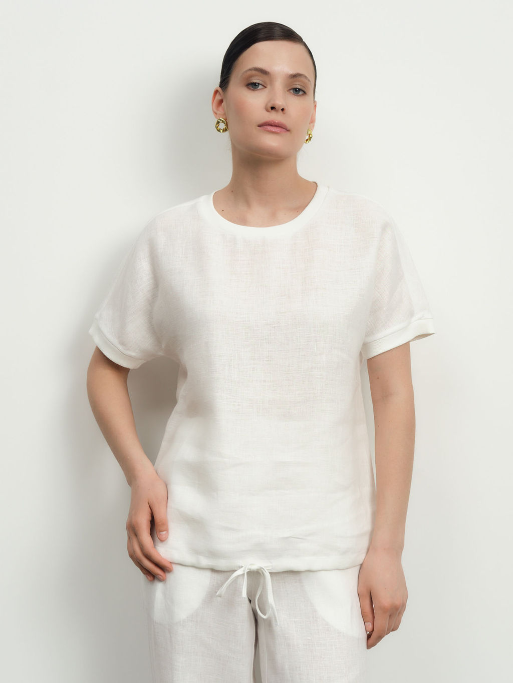 Блузка женская 52104-БЛ белая