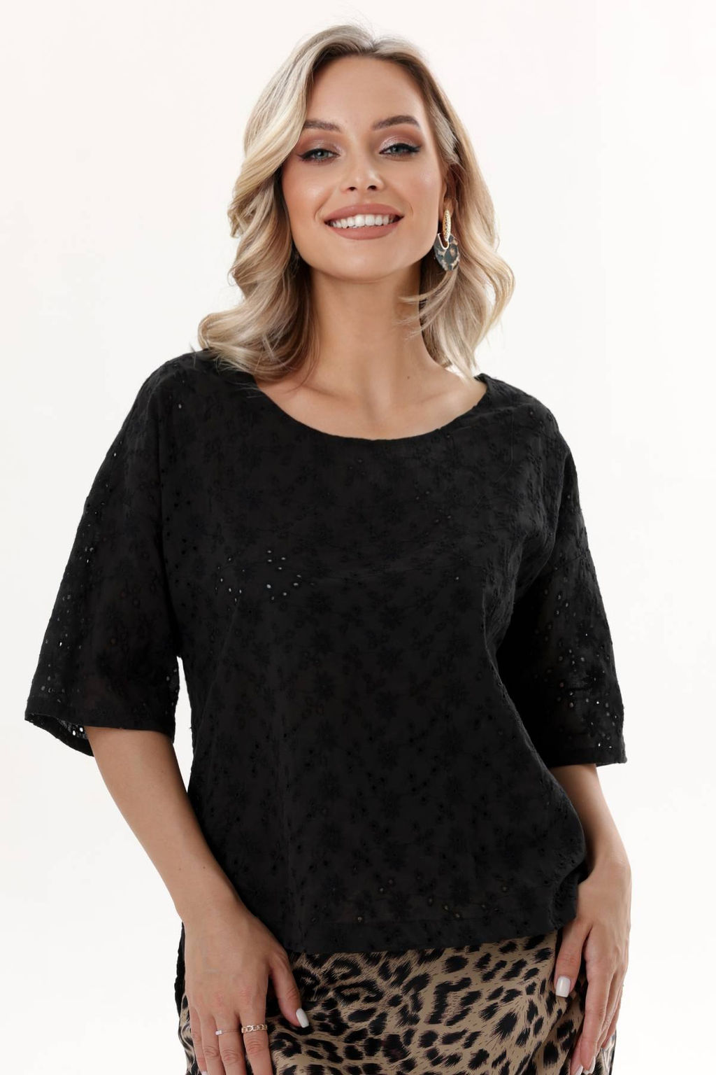 Блузка 4288/14/Черный - Rise фото 3