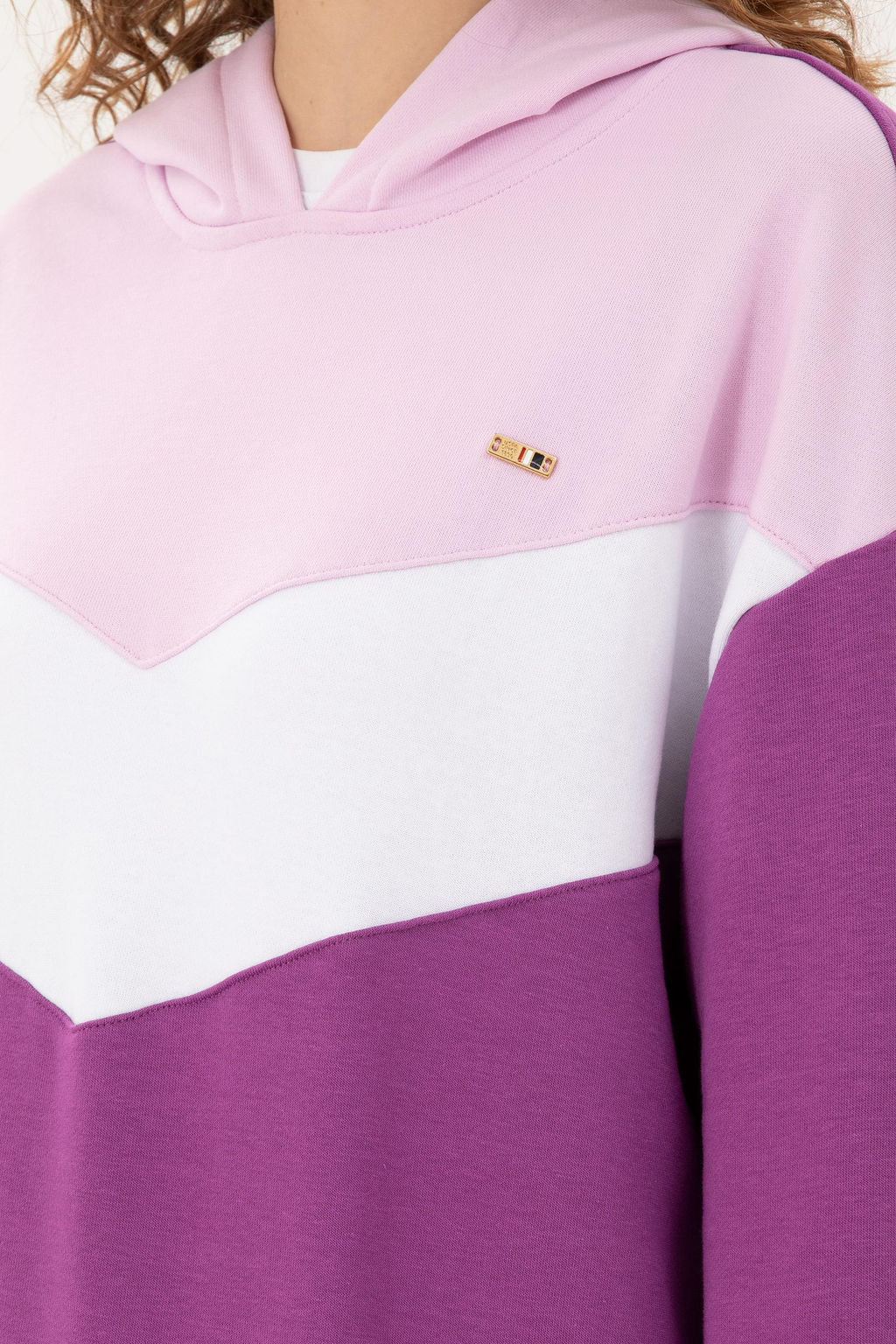 Женский фиолетовый свитшот Неожиданная скидка в корзине - U.s. polo assn фото 7