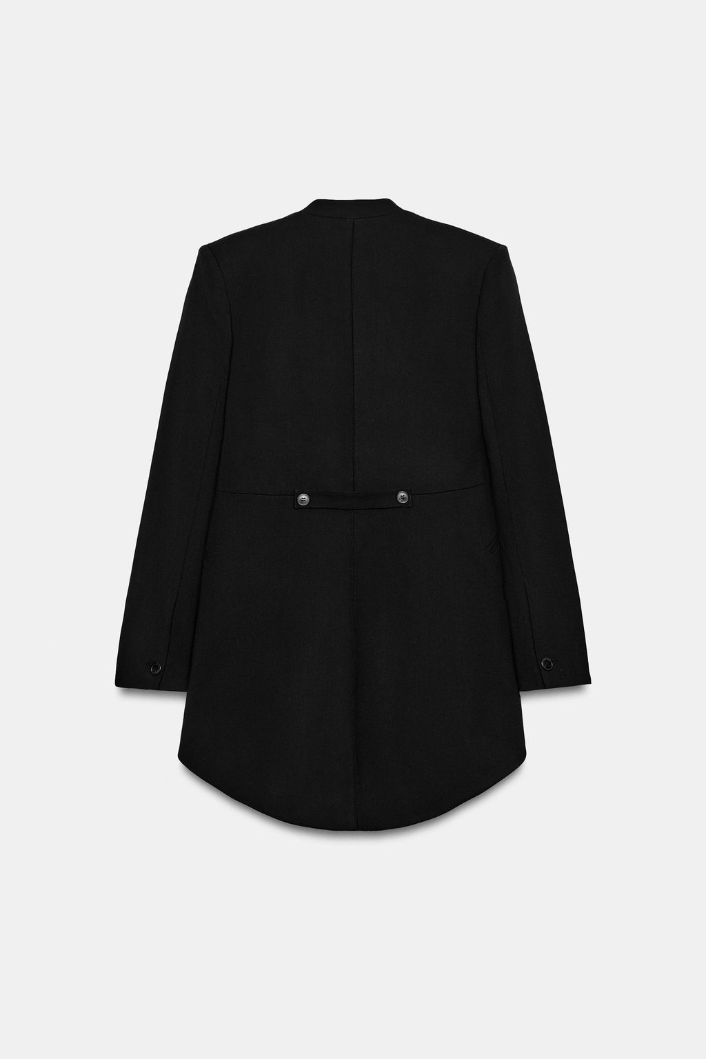 BLAZER LARGA MINIMAL ZW COLLECTION LIMITED EDITION / Negro