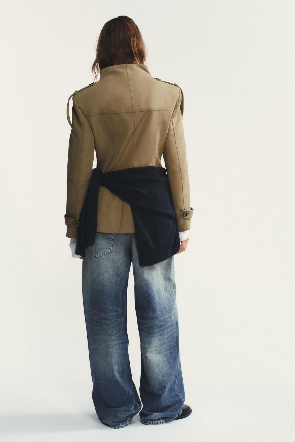 JACKET WITH SHOULDER TABS AND POCKETS - Zara фото 6