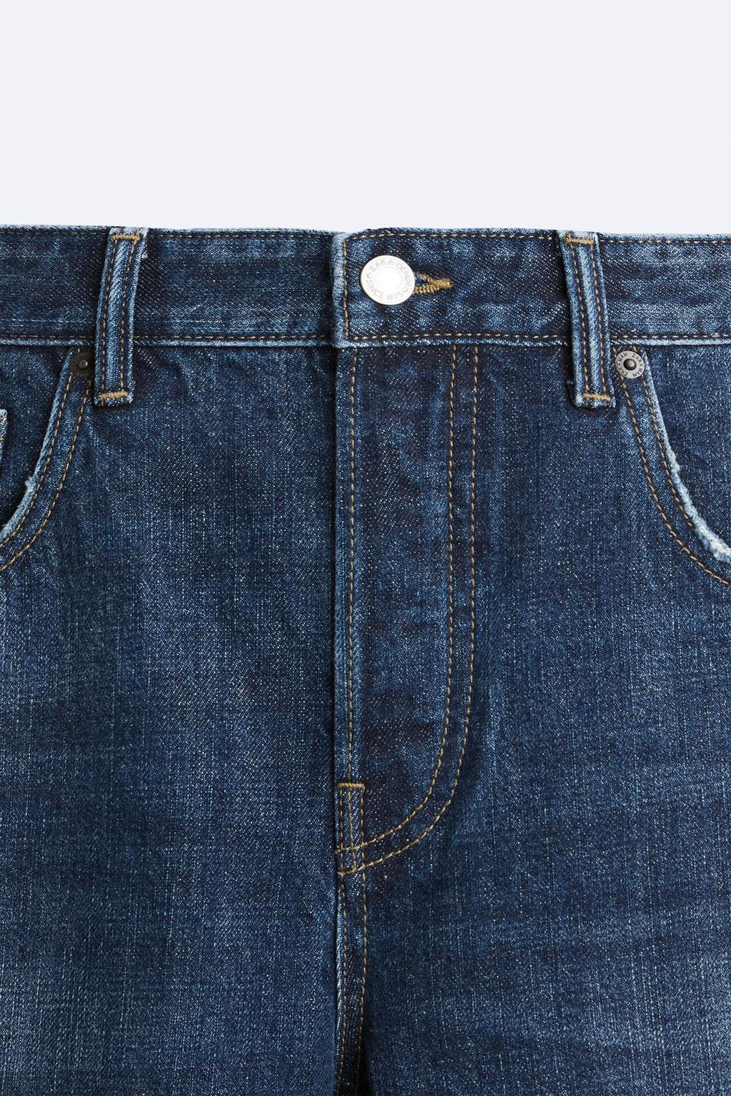 SLIM FIT CROPPED JEANS - Zara фото 17