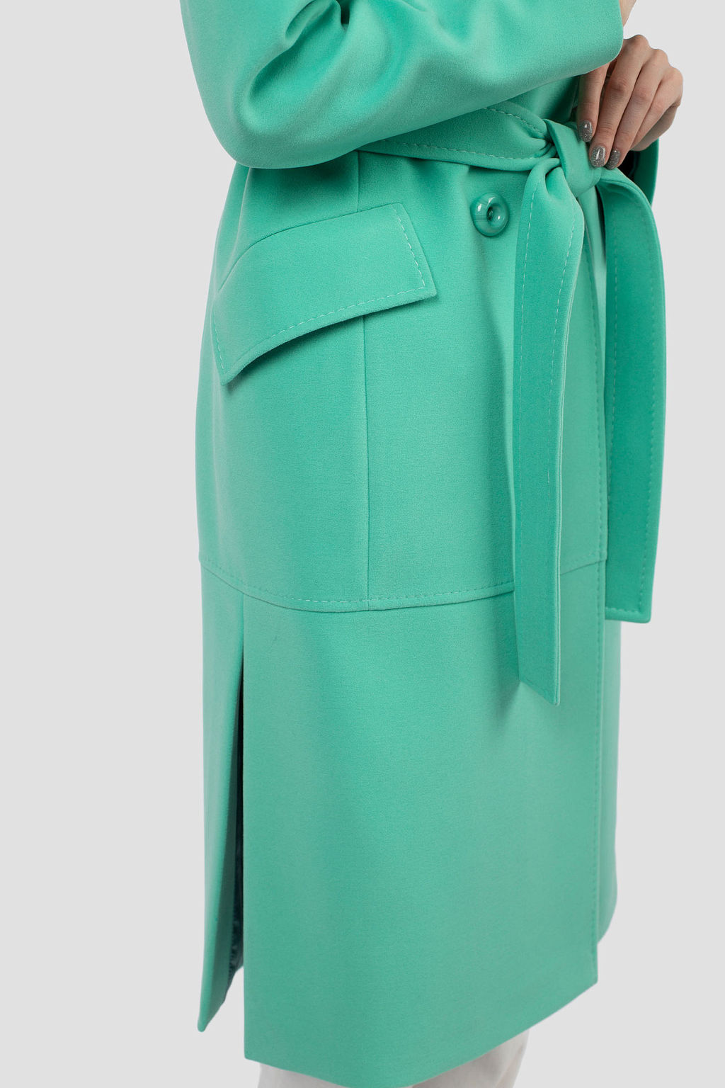 Пальто женское демисезонное - El podio фото 8