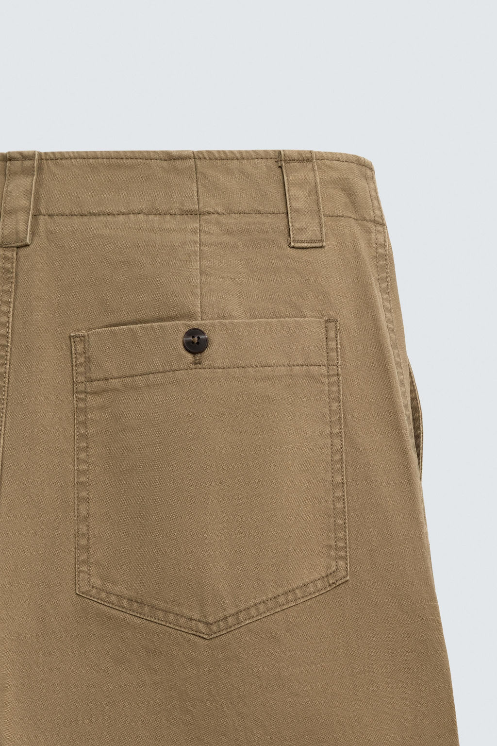 FADED STRAIGHT-LEG TROUSERS - Zara фото 9