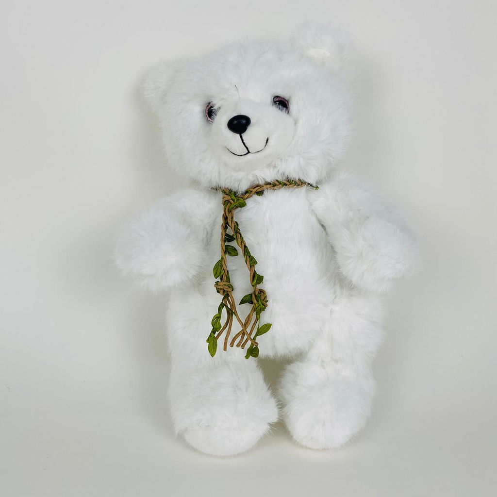 Мягкая игрушка Мишка с плетенным украшением на шее 35 см (арт. 9542/35) - Storyland фото 5