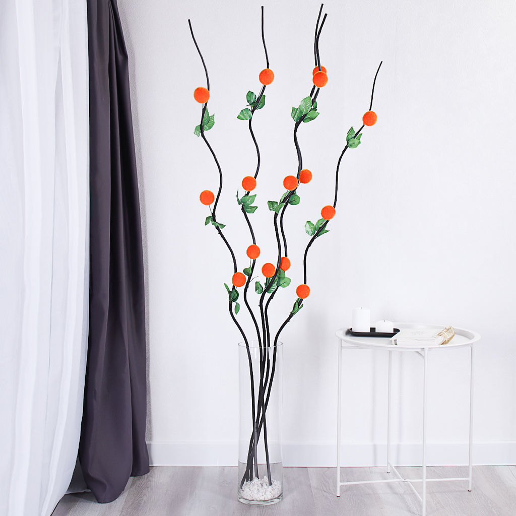 Сухоцвет набор 5 штук 150 см / GT-165 /уп 100/белый - ГалеонТрейд фото 4