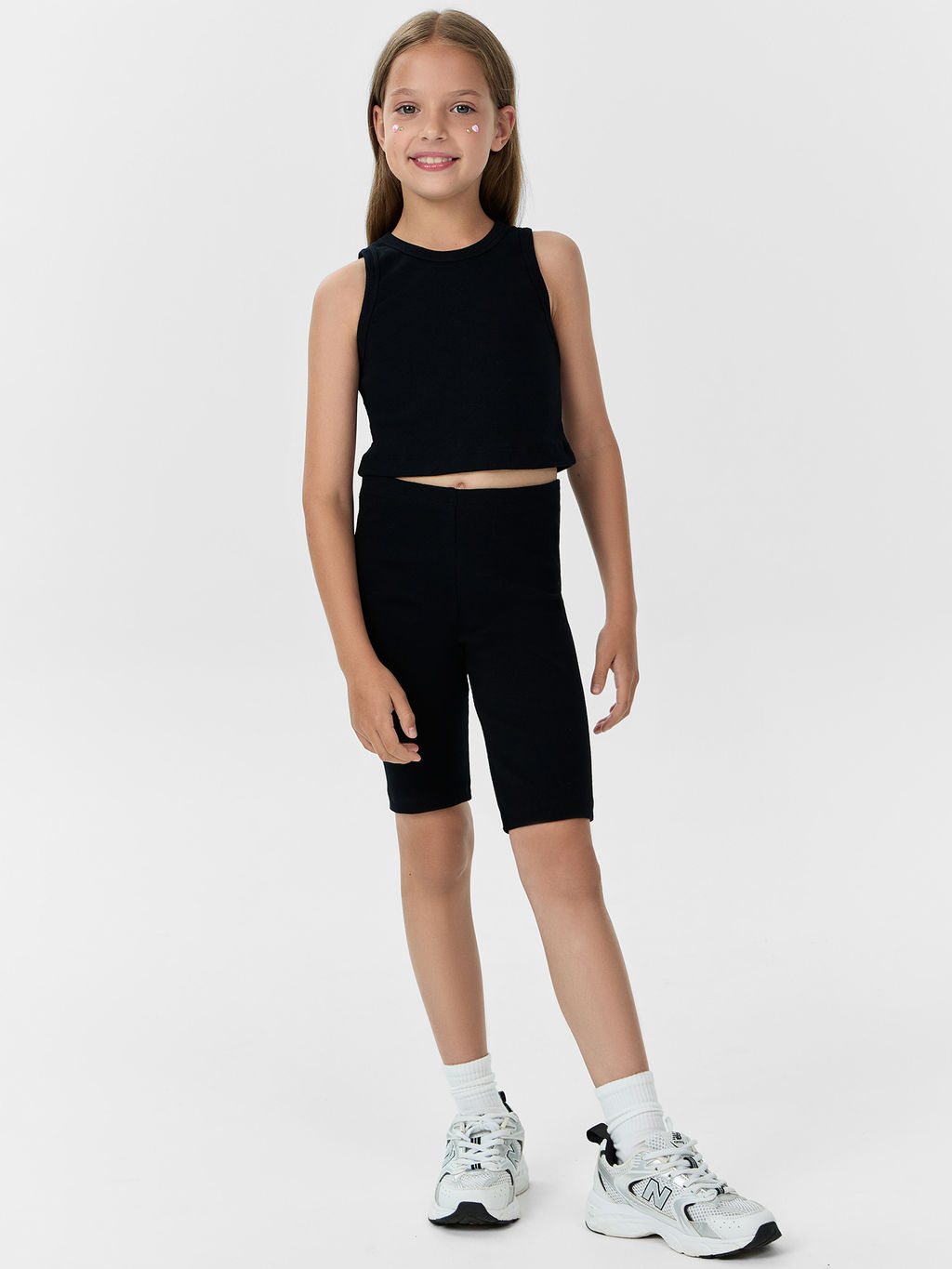 Комплект для девочек черный