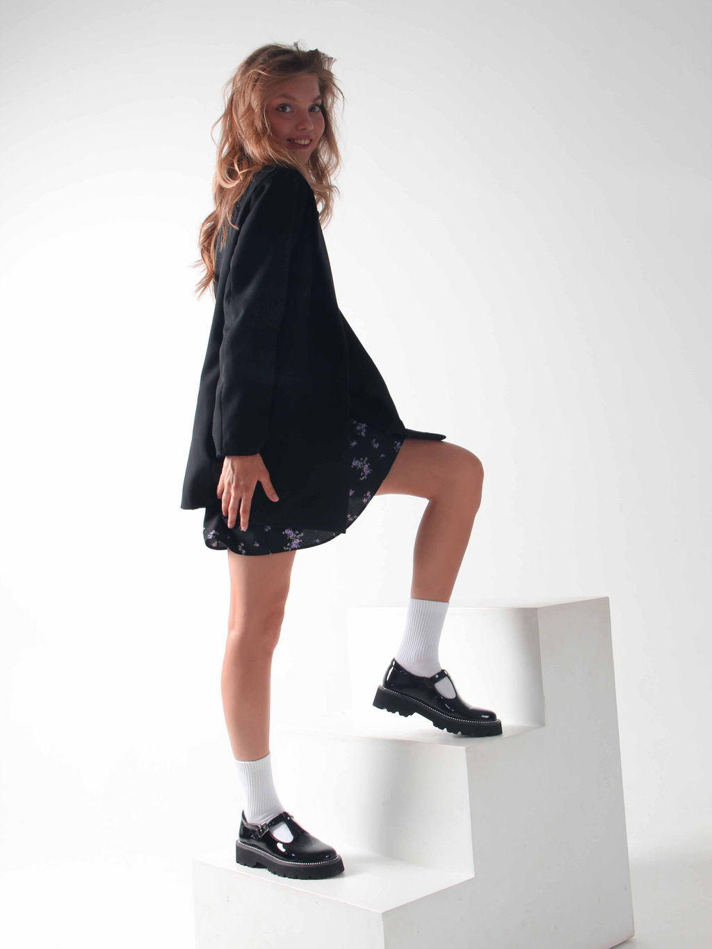 Туфли полуботинки 1004.5151 bl. Черный