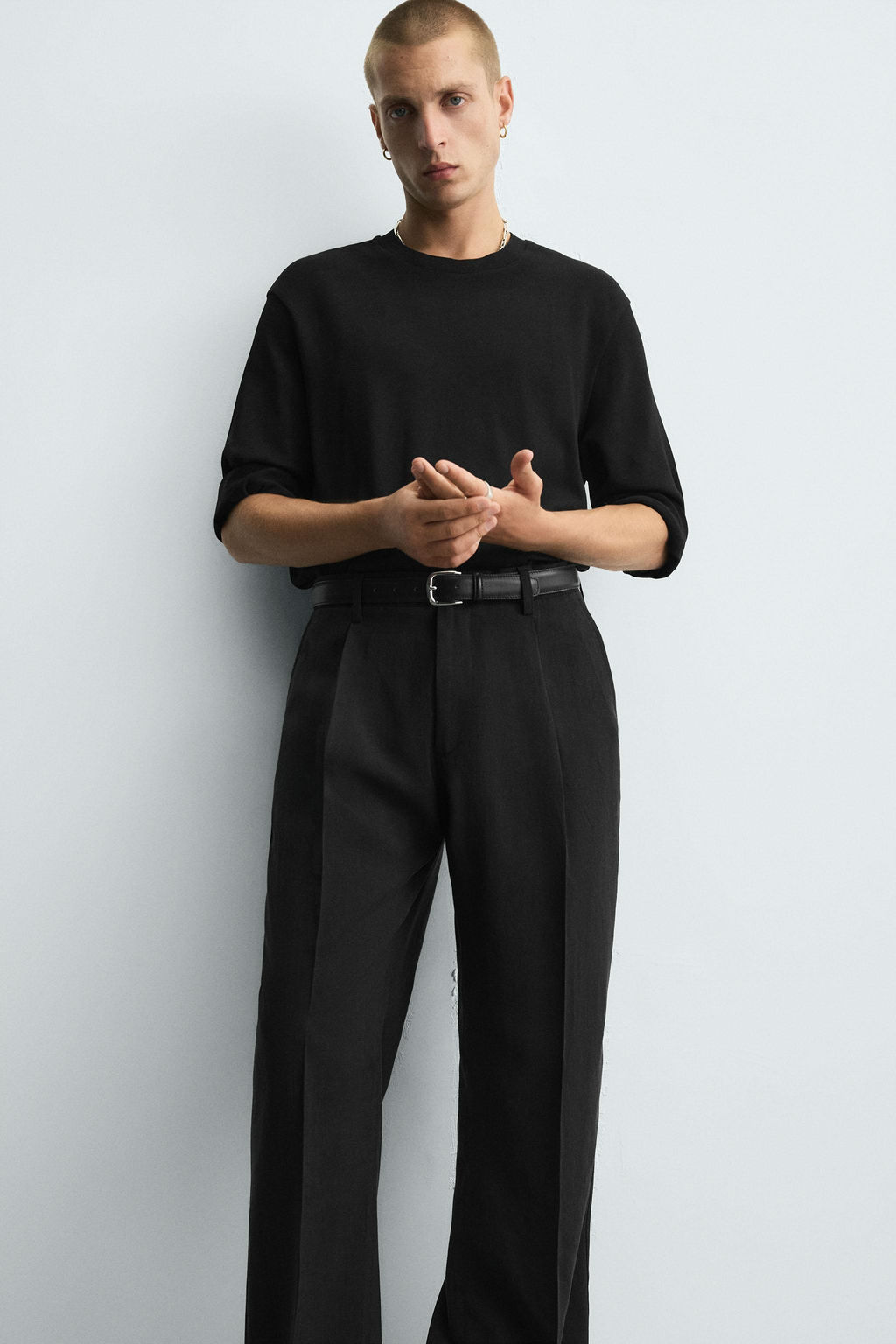 WASHED COTTON SWEATER - Zara фото 6