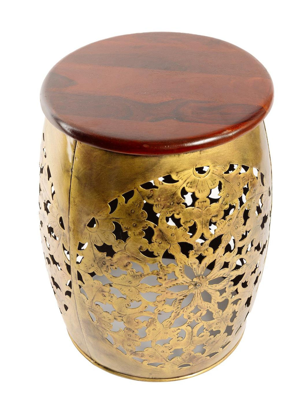 Табурет (металл, дерево) № Мб509 - Ганг фото 2