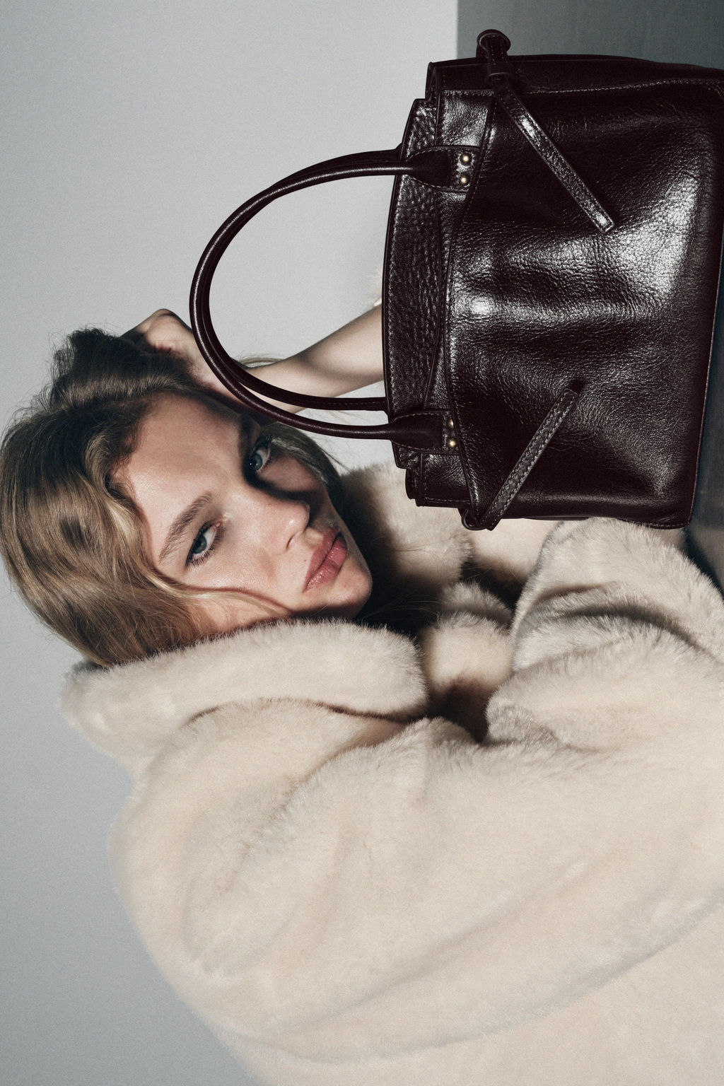 LEATHER MINI CITY BAG - Zara фото 8