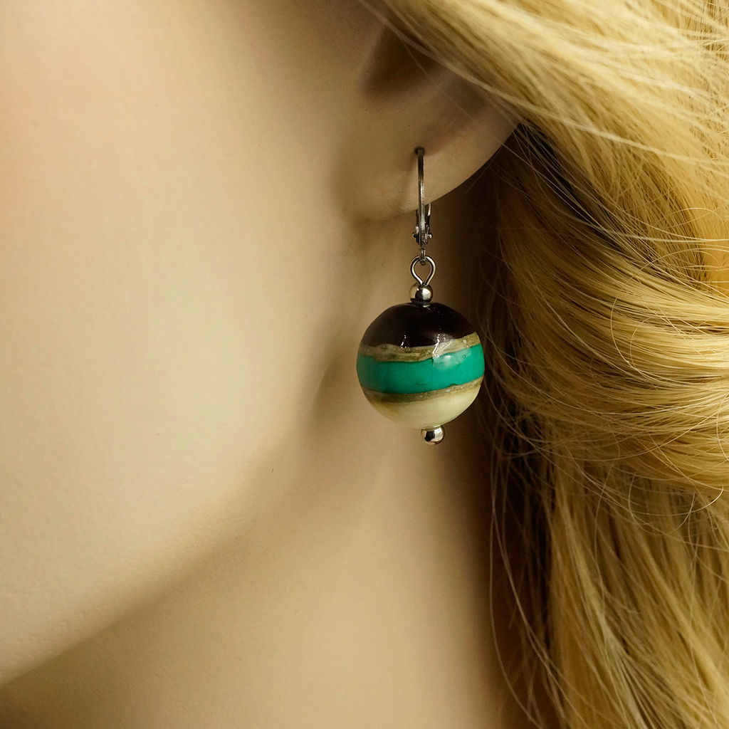 Серьги из муранского стекла - Vloes фото 4