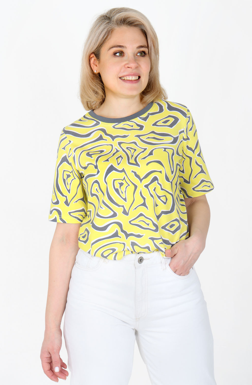 Футболка Таисия Ф-104 (44-62) кулирка - Лотос фото 12