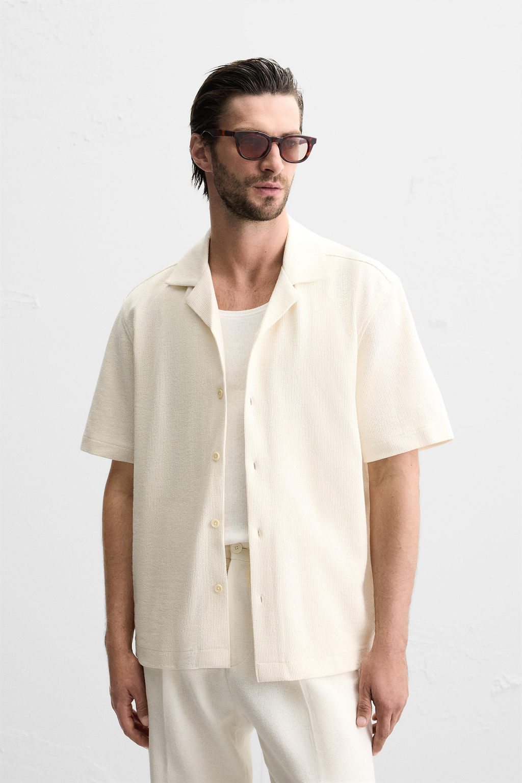 TEXTURED SHIRT - Zara фото 18