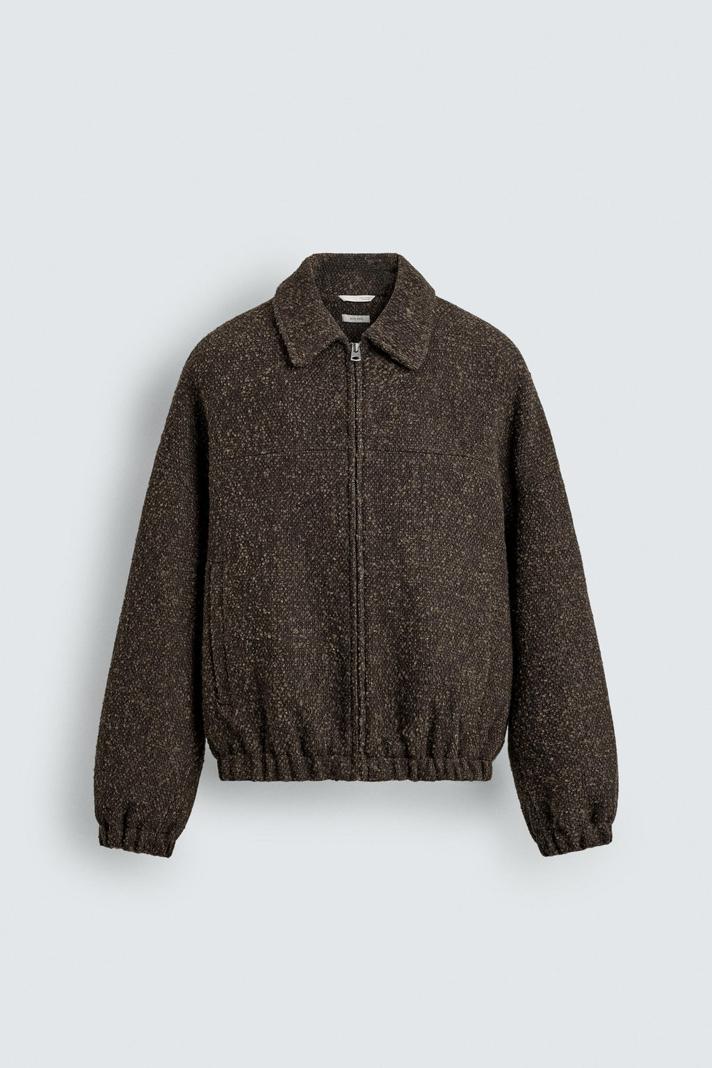 BOUCL_ TEXTURED JACKET - Zara фото 7