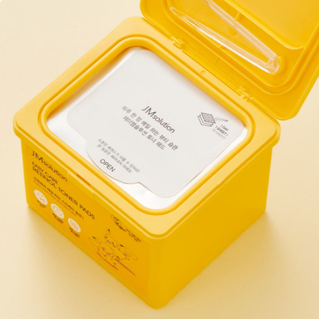 JMsolution Обновляющие тонер-пэды с ретинолом / Easy Care Retinol Toner Pads, 70 шт.