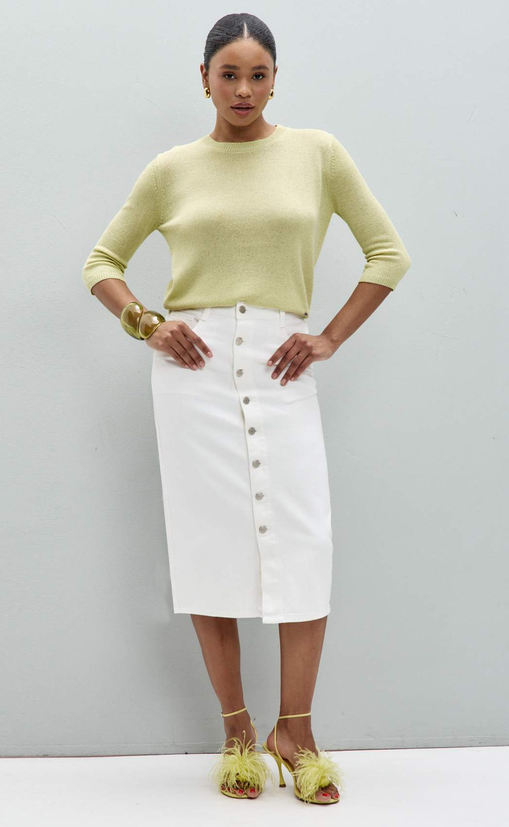 Юбка P612-0218 white - Primm фото 9