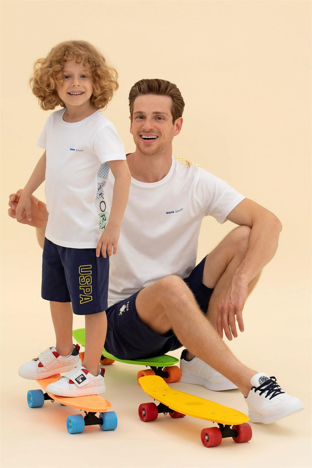 U. S. Polo Assn Детская белая футболка с круглым вырезом - U.s. polo assn фото 7