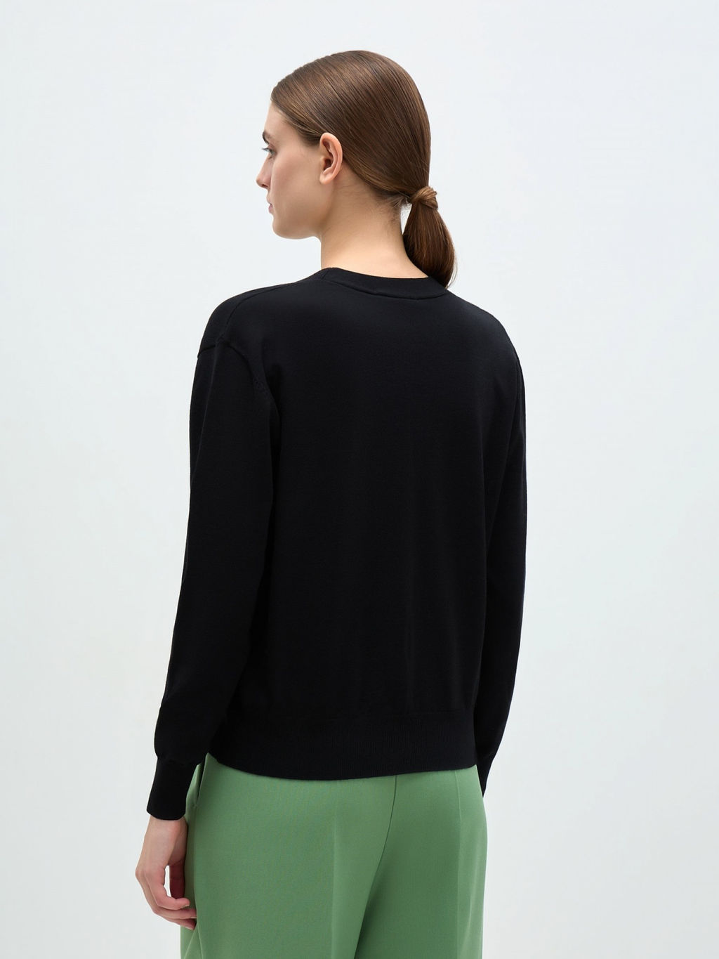 Conso/KCL 240717 - black Кардиган женский