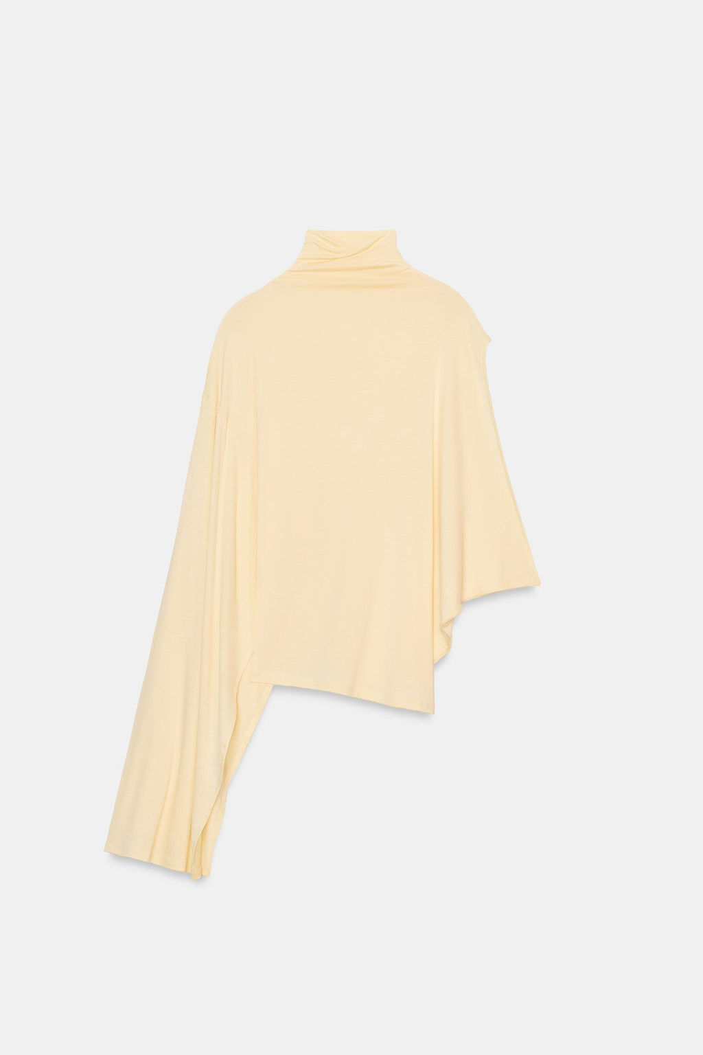 TOP ASIM?TRICO FLUIDO / Mantequilla - Zara фото 5
