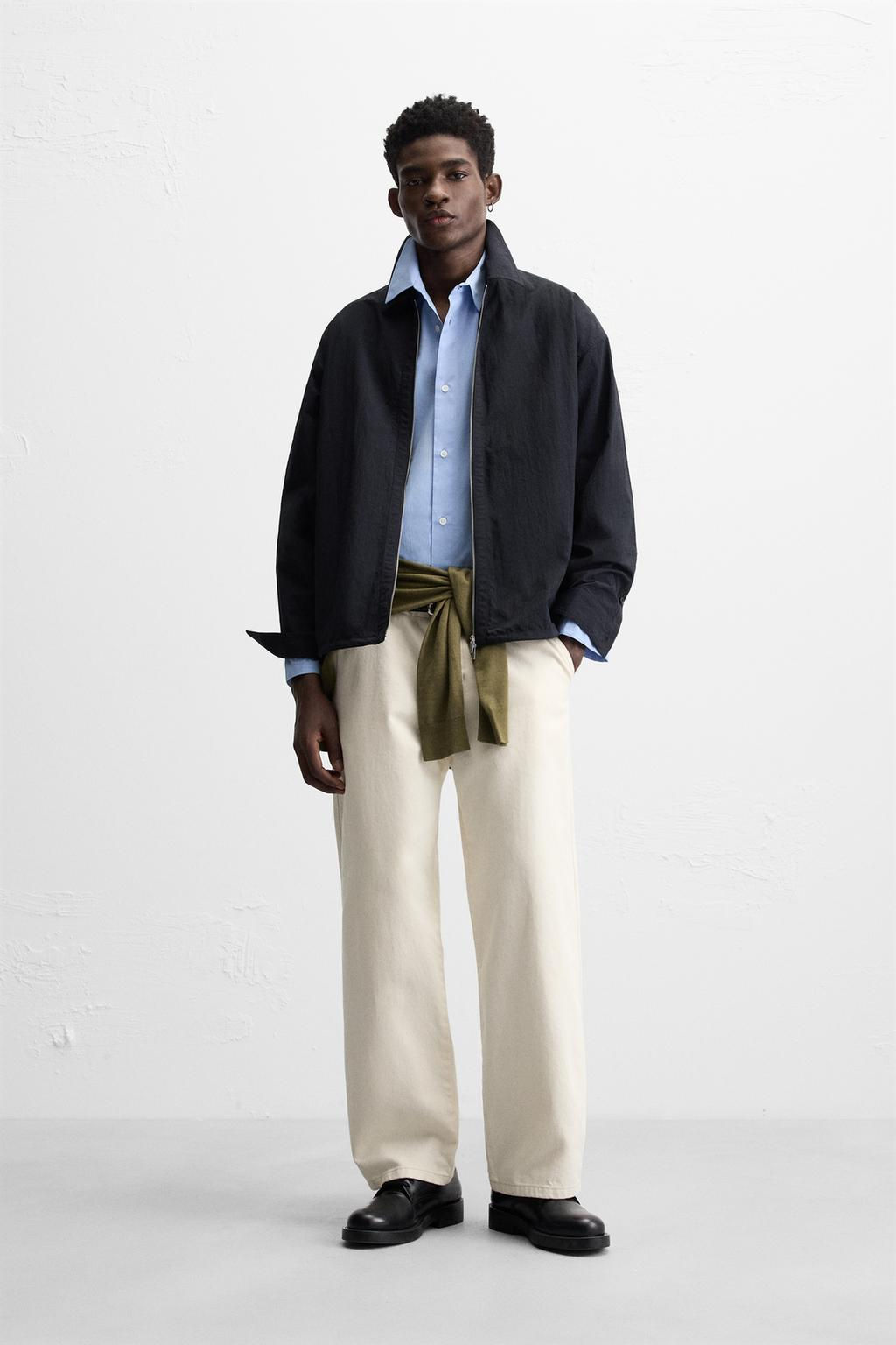 TECHNICAL OVERSHIRT WITH ZIP - Zara фото 8