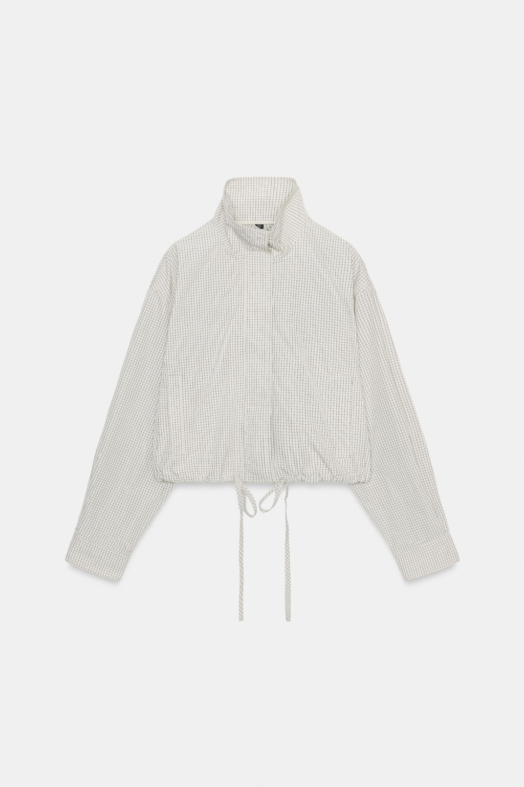 CHECK NYLON JACKET - Zara фото 22