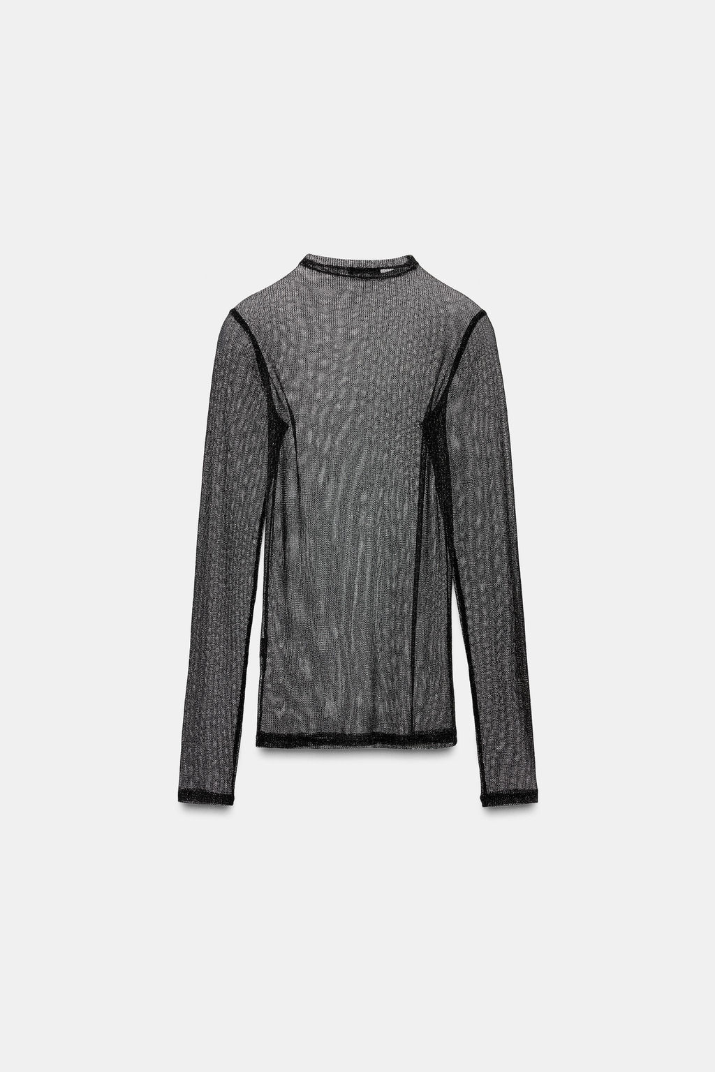 METALLIC THREAD TOP - Zara фото 9