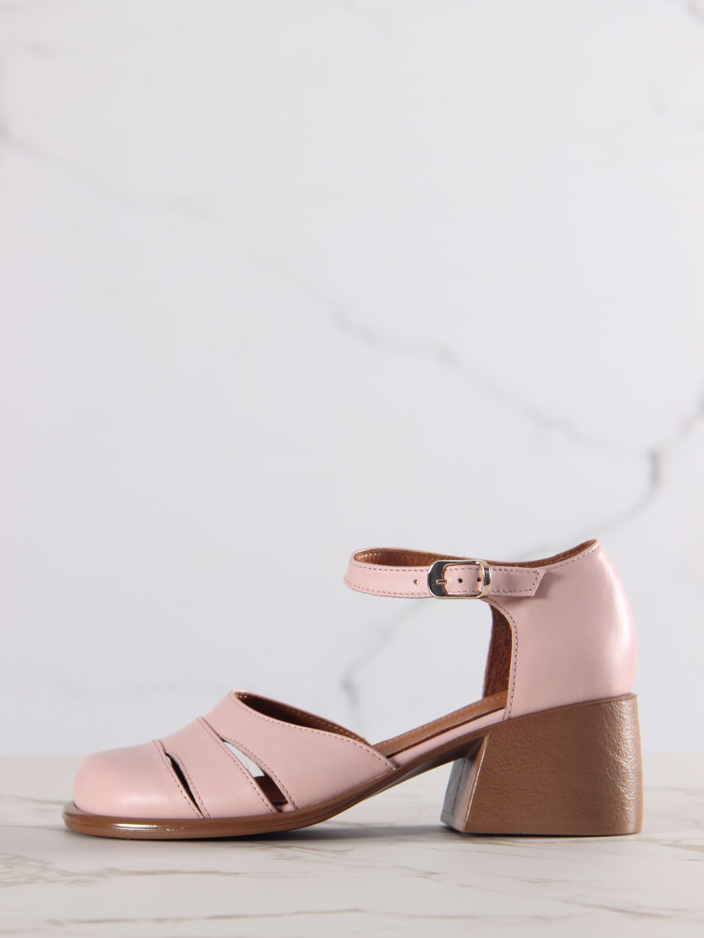 Босоножки 5032.23663be.Розовый +коричневый