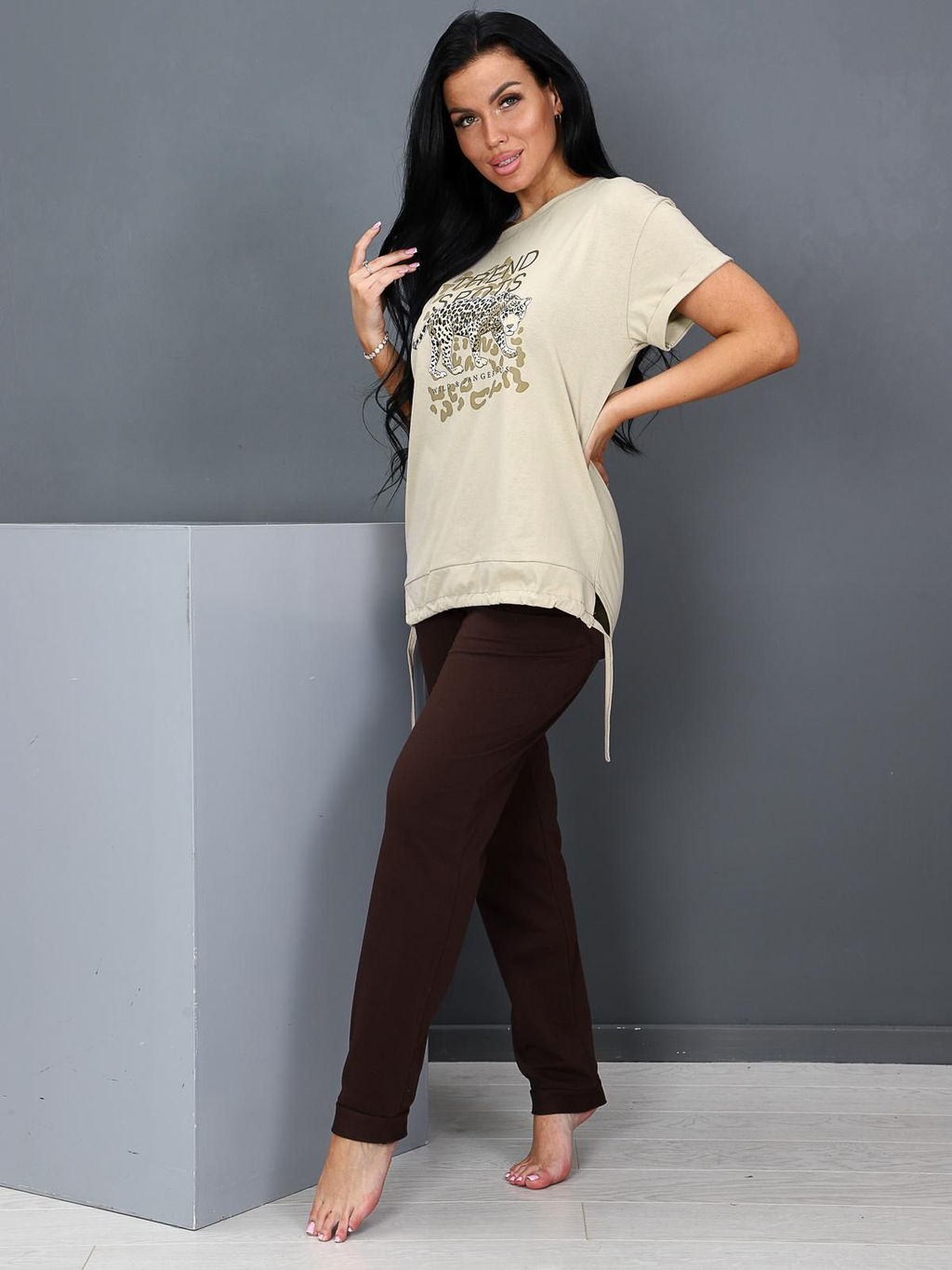 IV-CAPRIZ Джанни - бр - костюм бежевый  фото 2