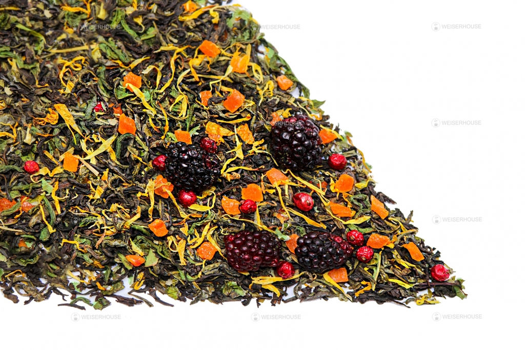 Зеленый ароматизированный чай "GRUNBERG" LITE " Сады Артемиды "