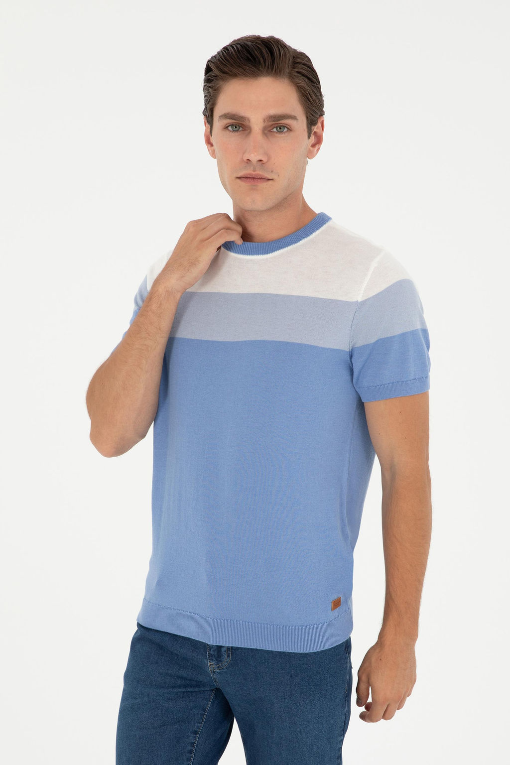 Мужской темно-синий свитер Неожиданная скидка в корзине - U.s. polo assn фото 8