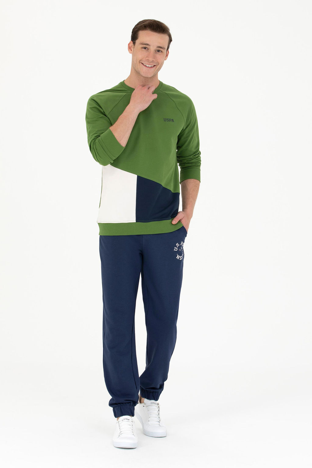 Erkek Ye_il Sweatshirt