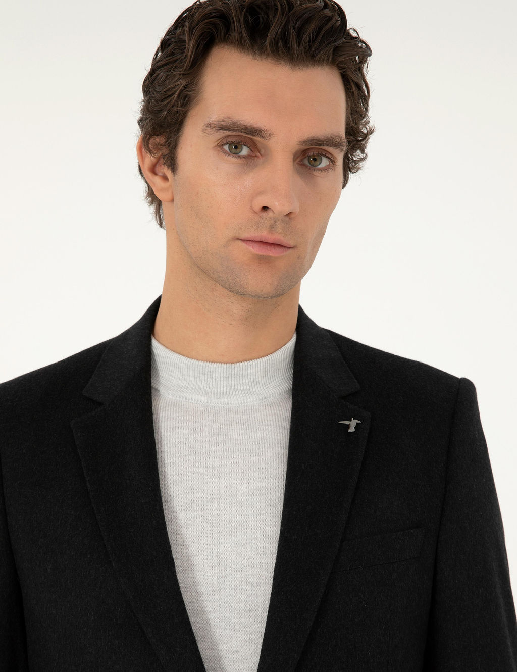 Черная зауженная куртка - Cacharel фото 2