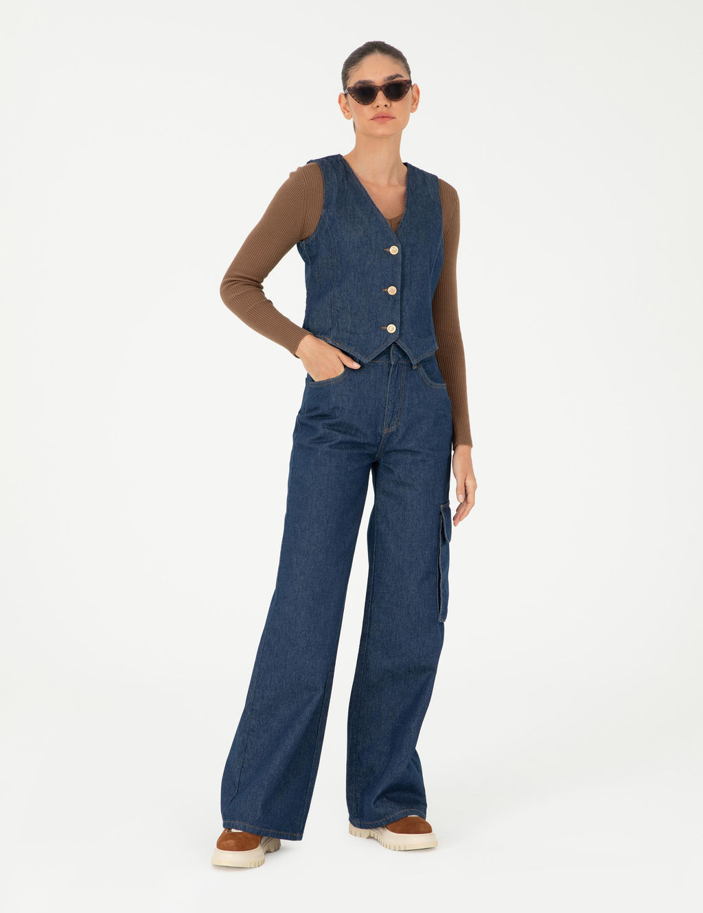 _ndigo Slim Fit Yelek - Pierre cardin фото 4