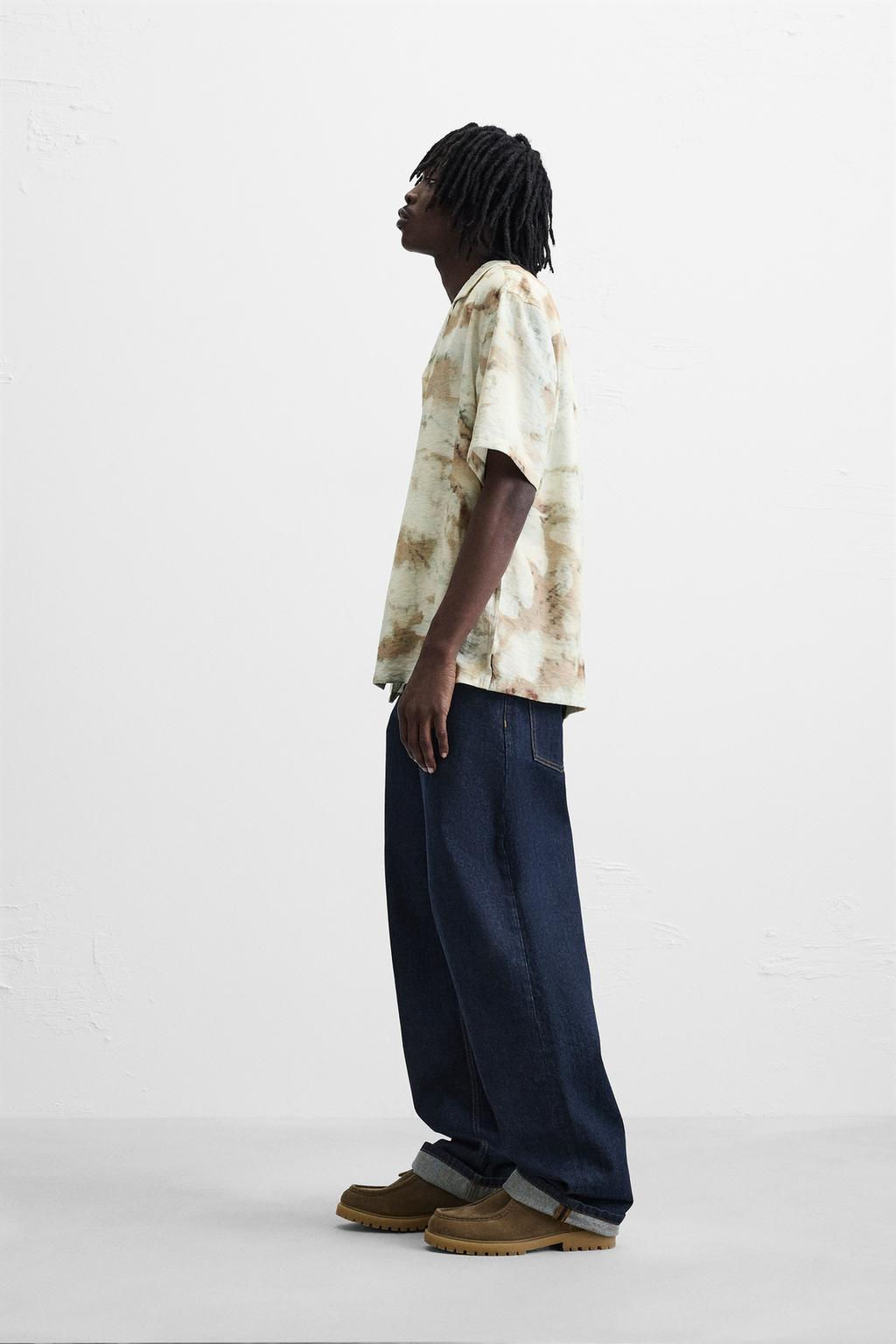 ABSTRACT PRINT SHIRT - Zara фото 4