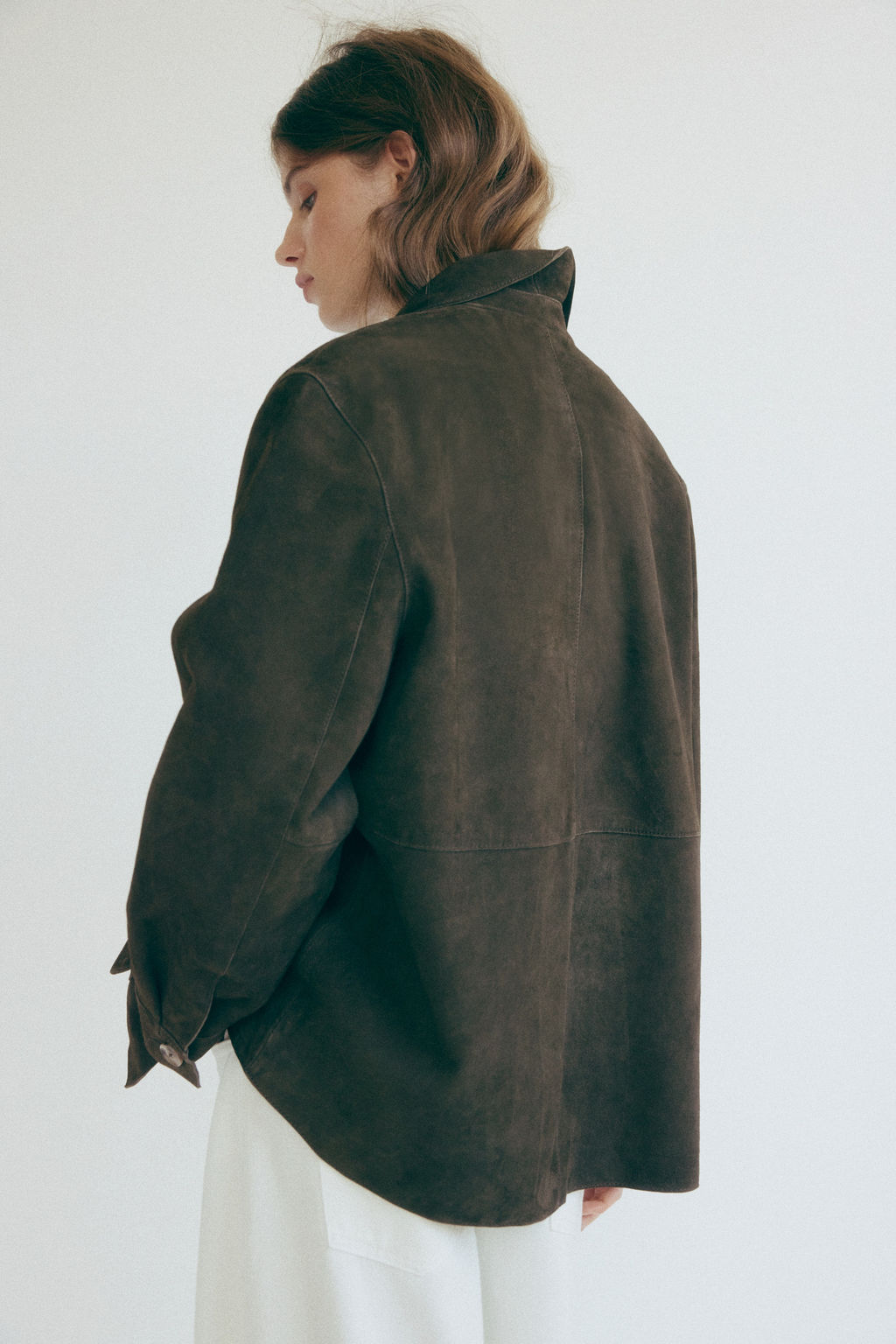 Chaqueta de ante - H&m фото 4