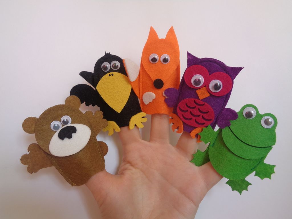 Пальчиковый театр с ширмой Лесные жители - Smiledecor фото 3