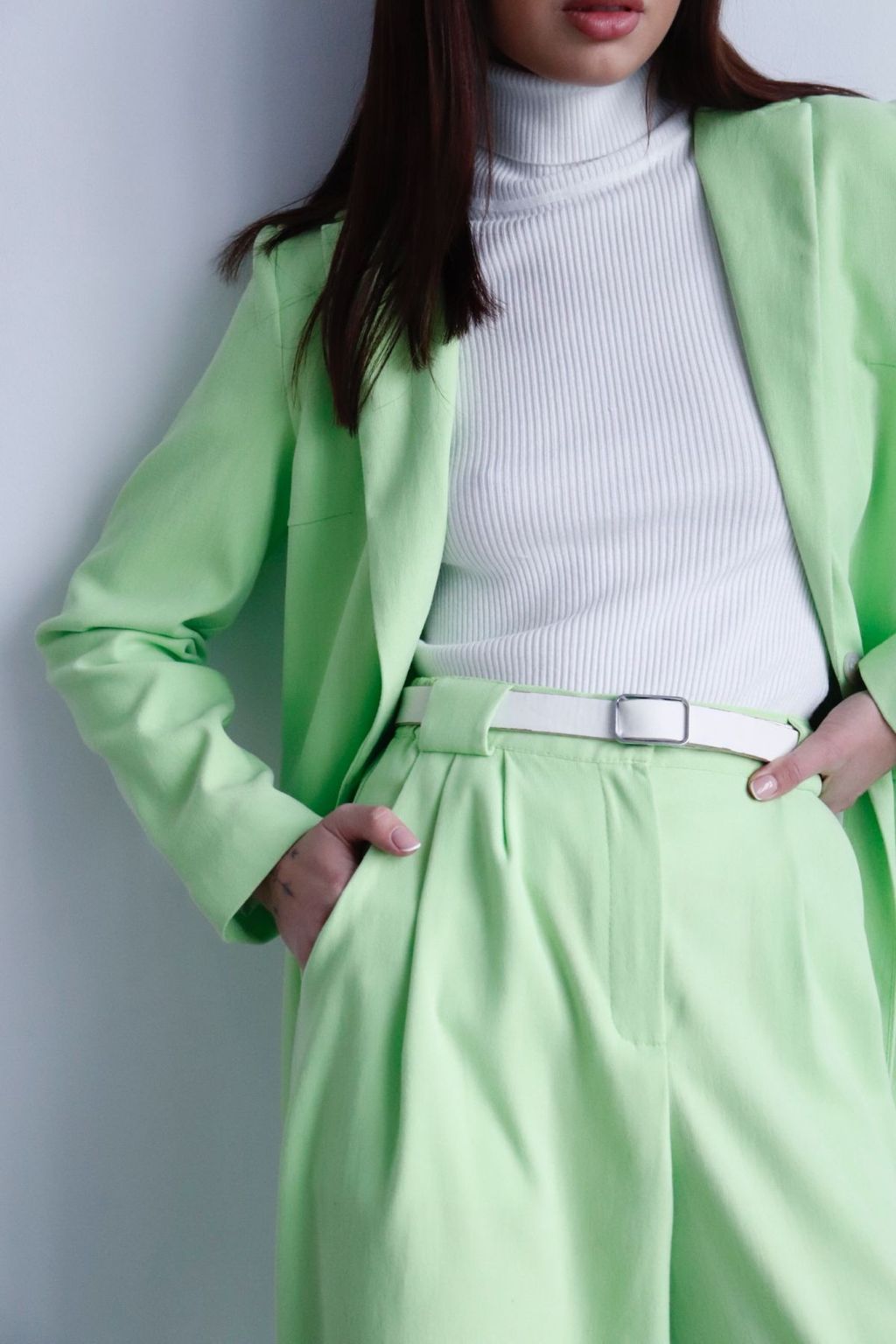 Жакет удлинённый с английским воротником - Martichelli фото 66