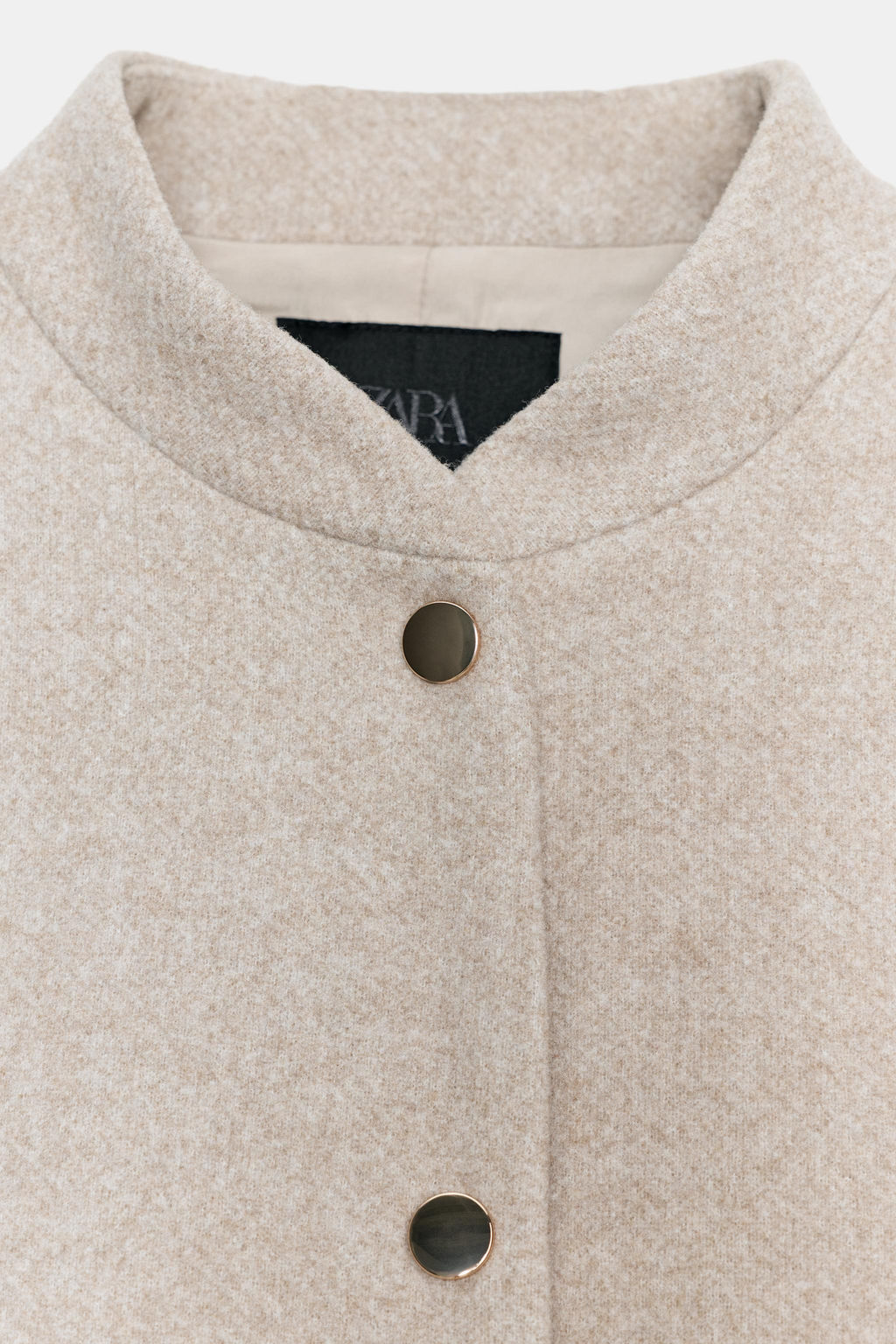 SOFT BOMBER JACKET WITH ELASTIC HEM - Zara фото 8