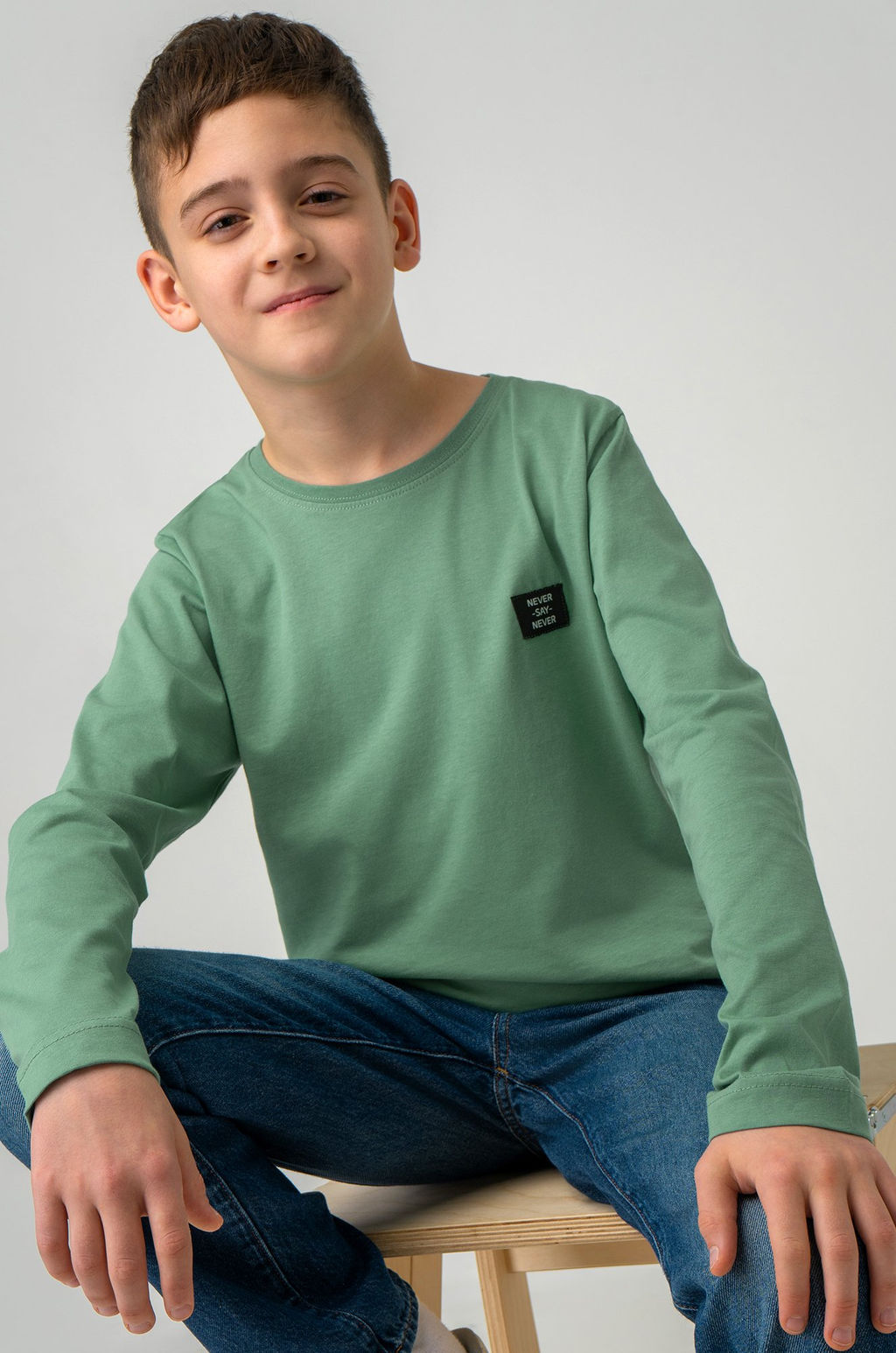 Хлопковый лонгслив для мальчика Bonito  фото 10