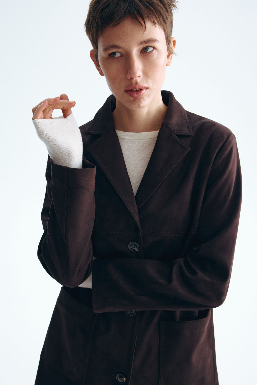 Knee-length coat - H&m фото 5