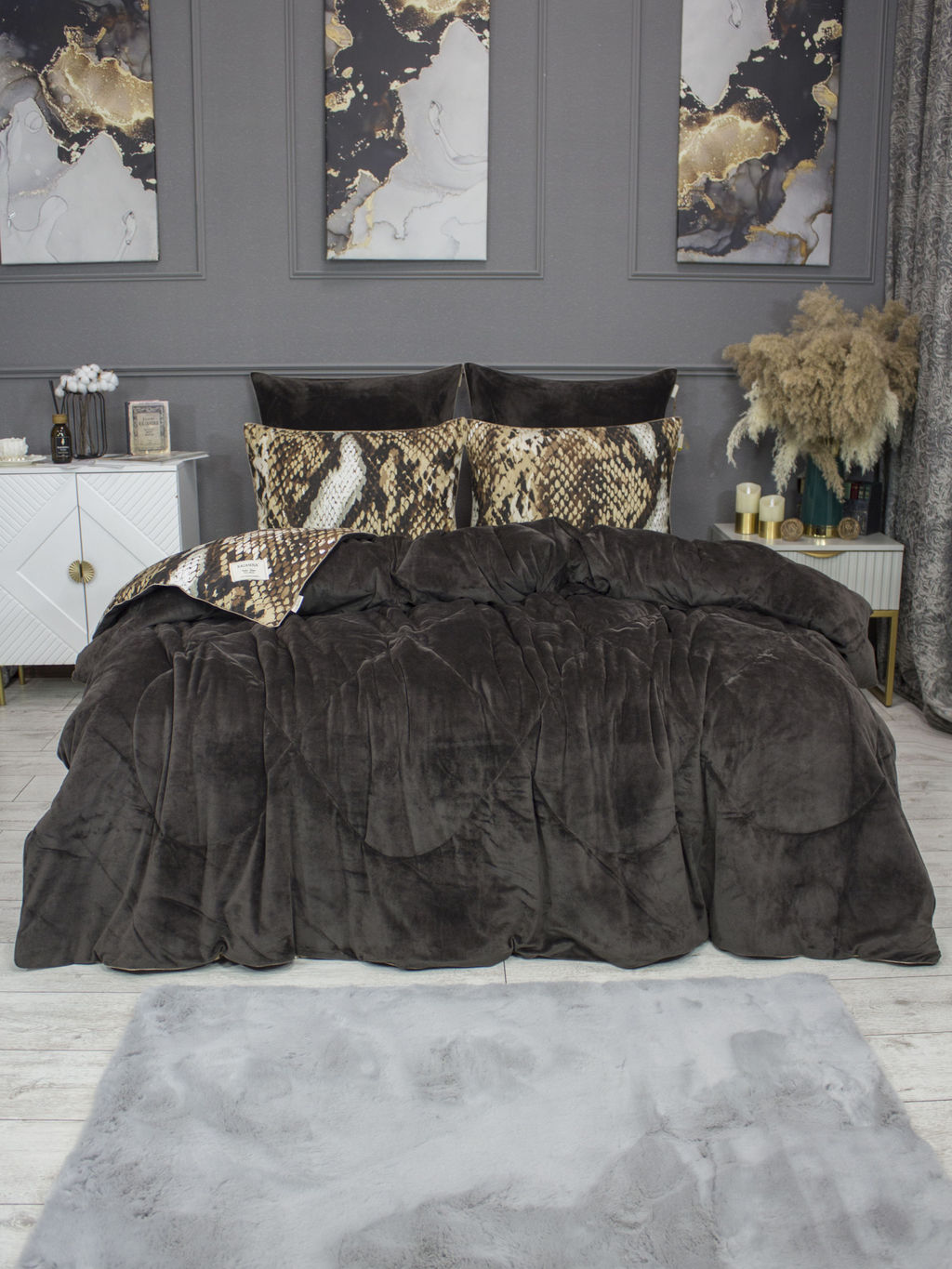 Питон (капучино беж) АВС Cotton комплект - Kazanov.a. фото 3