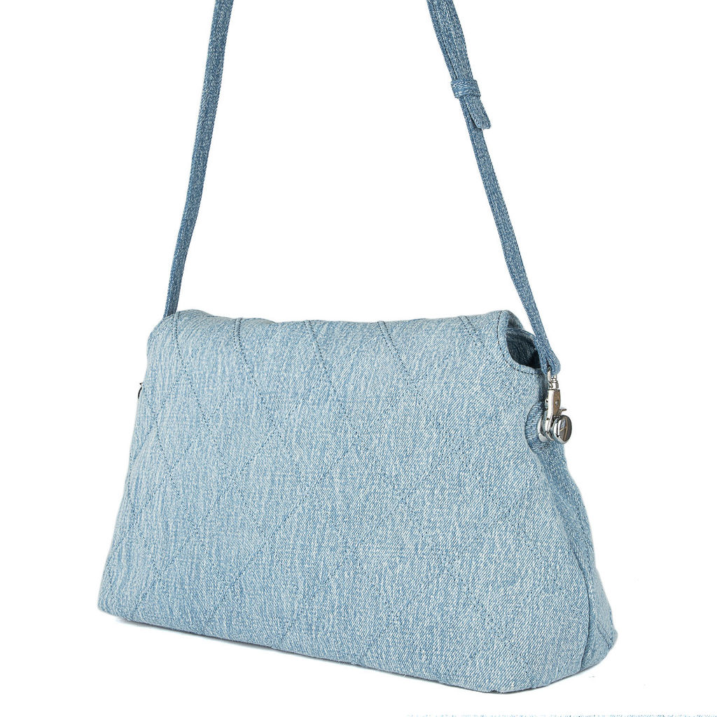 8880 light blue, Женская джинсовая сумка, Barcelo Biagi