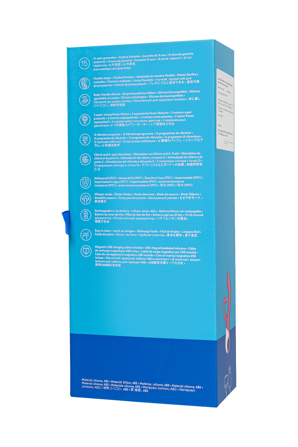 Нереалистичный вибратор Satisfyer Embrace me, силикон, красный  фото 12