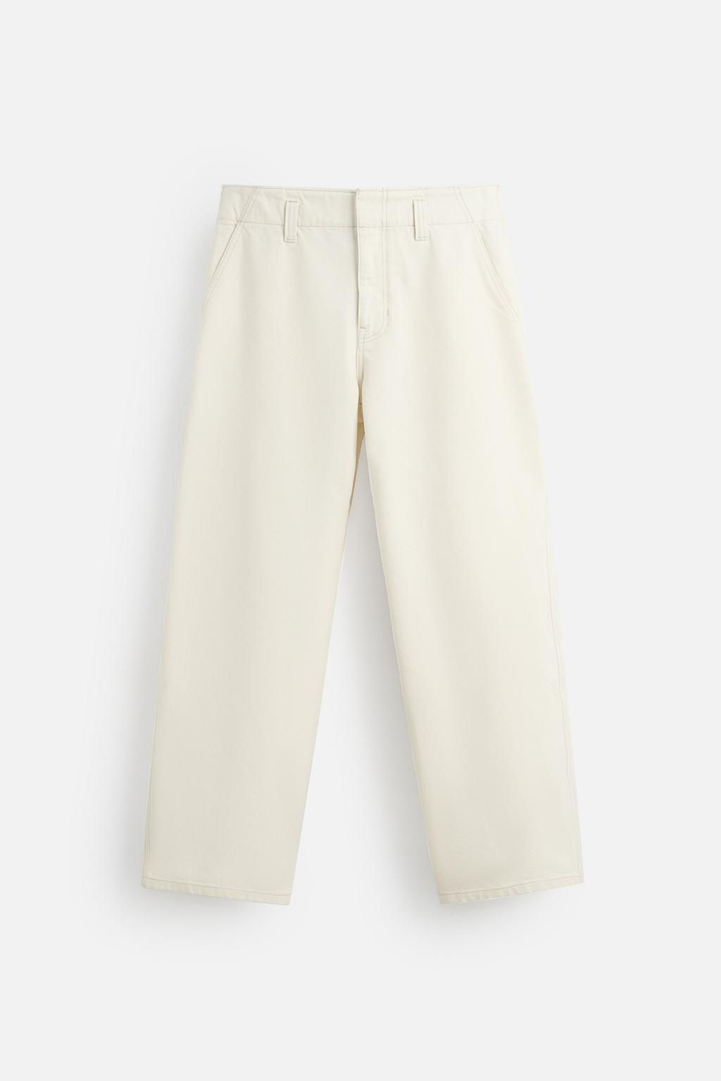 STRAIGHT FIT JEANS - LIMITED EDITION - Zara фото 6